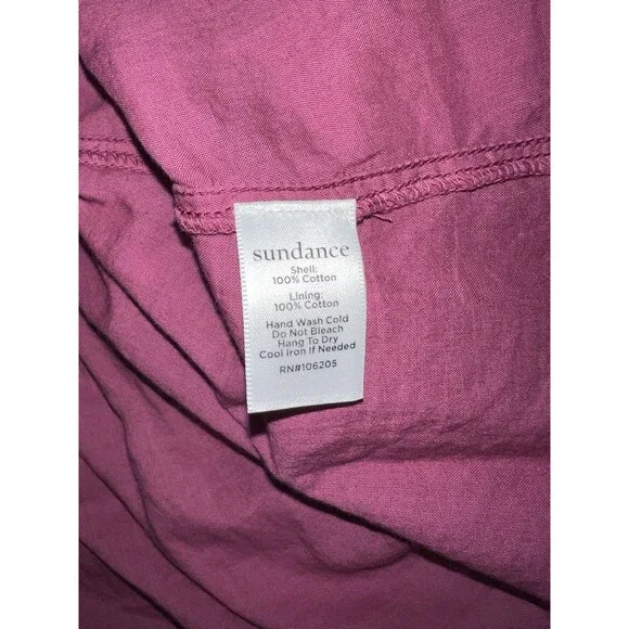 Sundance Tiered Midi Dress Womens XS Raspberry Pink Easy Beauty boho casual - Picture 5 of 8